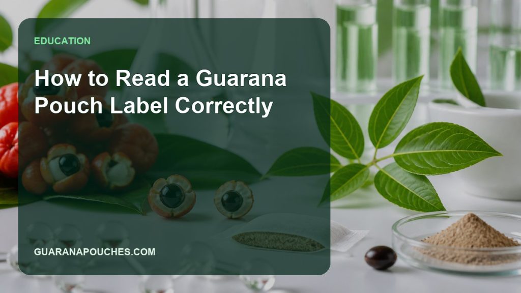 How to Read a Guarana Pouch Label Correctly缩略图 How to Read a Guarana Pouch Label Correctly — Guarana Pouches