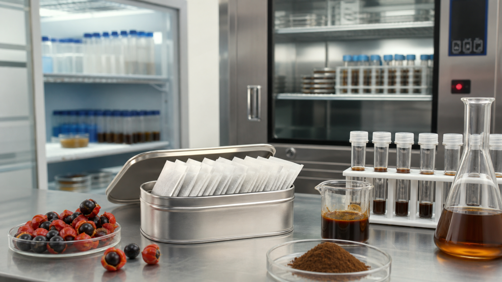 Guarana Pouch Shelf Life: Stability Testing for 20% Caffeine Extract缩略图 Guarana Pouch Shelf Life: Stability Testing for 20% Caffeine Extract