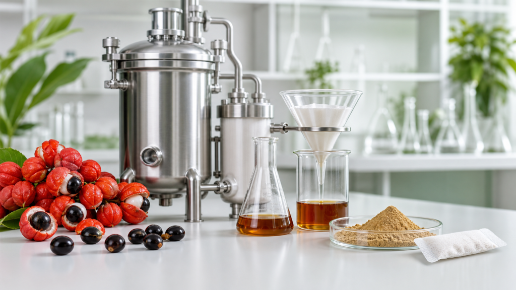From Guarana Seed to 20% Caffeine Extract: What Happens During Processing?缩略图 From Guarana Seed to 20% Caffeine Extract: What Happens During Processing?
