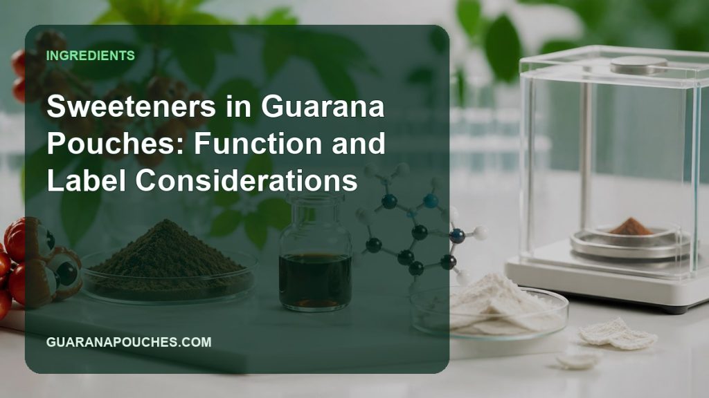 Sweeteners in Guarana Pouches: Function and Label Considerations缩略图 Sweeteners in Guarana Pouches: Function and Label Considerations — Guarana Pouches