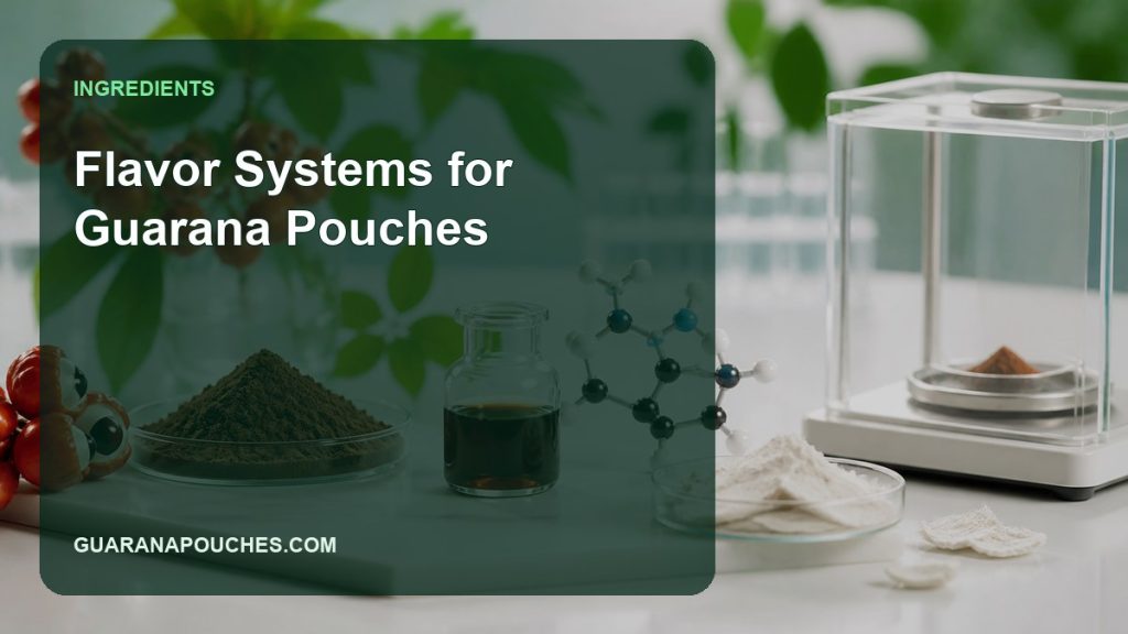 Flavor Systems for Guarana Pouches缩略图 Flavor Systems for Guarana Pouches — Guarana Pouches