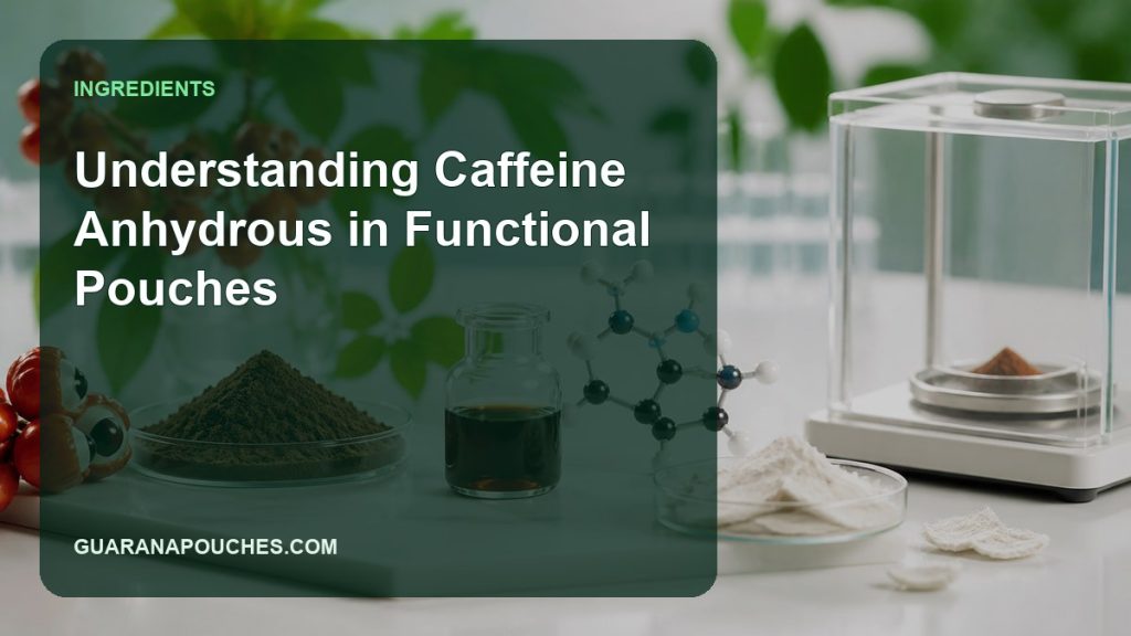 Understanding Caffeine Anhydrous in Functional Pouches缩略图 Understanding Caffeine Anhydrous in Functional Pouches — Guarana Pouches