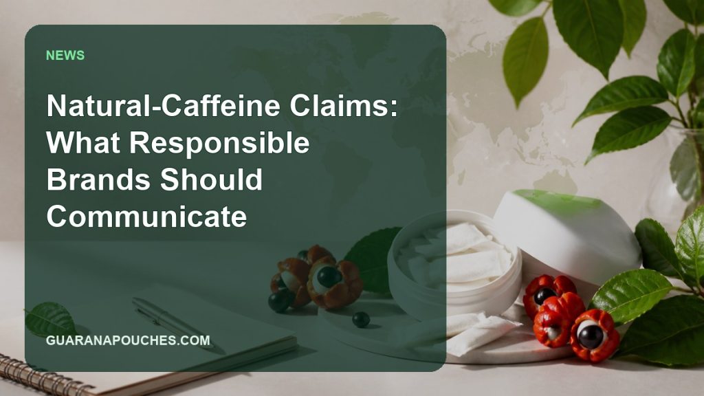 Natural-Caffeine Claims: What Responsible Brands Should Communicate — Guarana Pouches