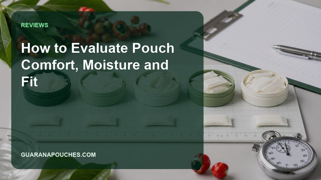 How to Evaluate Pouch Comfort, Moisture and Fit缩略图 How to Evaluate Pouch Comfort, Moisture and Fit — Guarana Pouches
