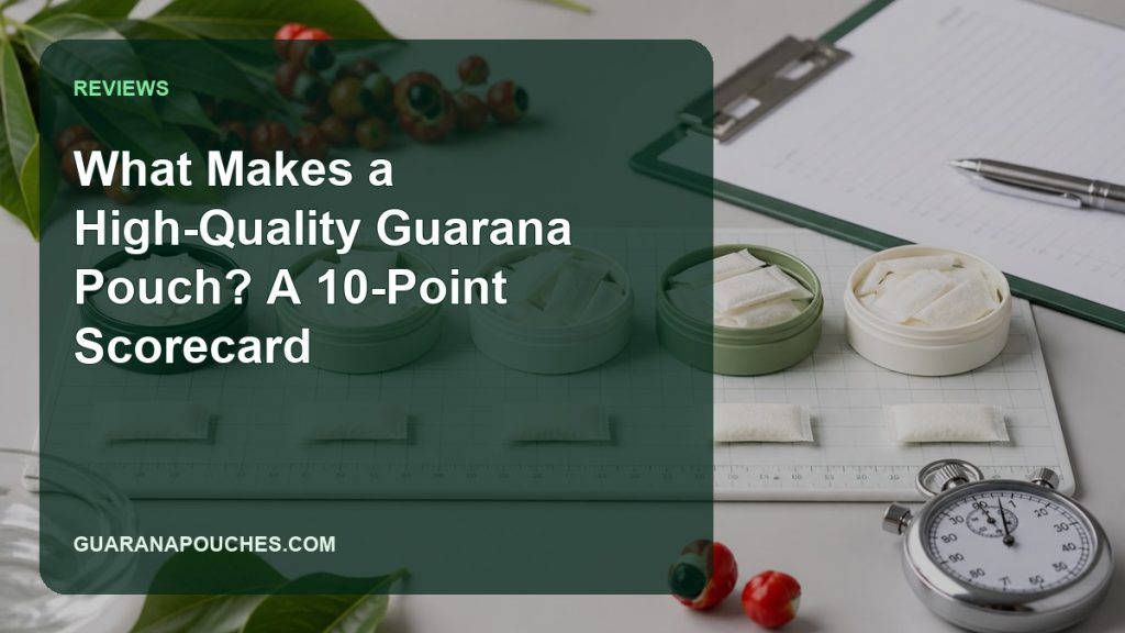 What Makes a High-Quality Guarana Pouch? A 10-Point Scorecard缩略图 What Makes a High-Quality Guarana Pouch? A 10-Point Scorecard — Guarana Pouches