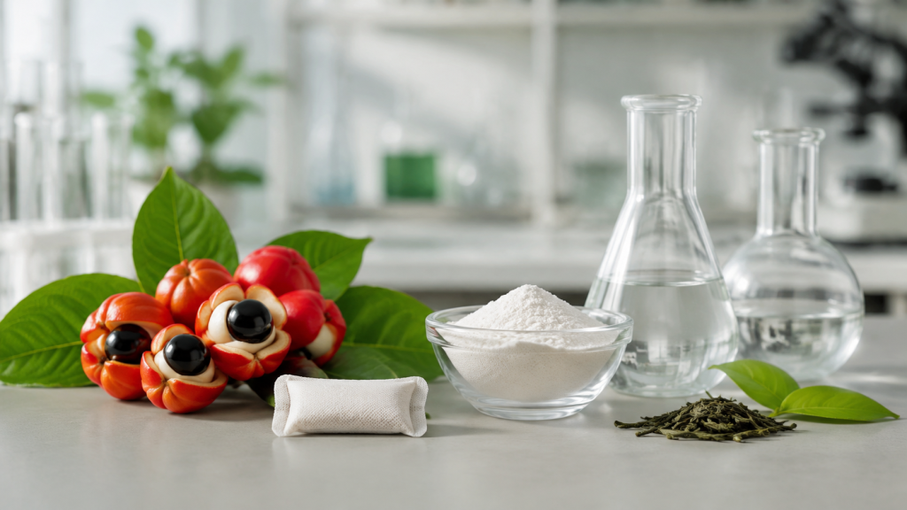 Guarana Caffeine Pouches with L-Theanine: Evidence, Ratios and Formulation Reality缩略图 Guarana Caffeine Pouches with L-Theanine: Evidence, Ratios and Formulation Reality